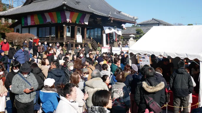 2024年 初詣参拝者70万人